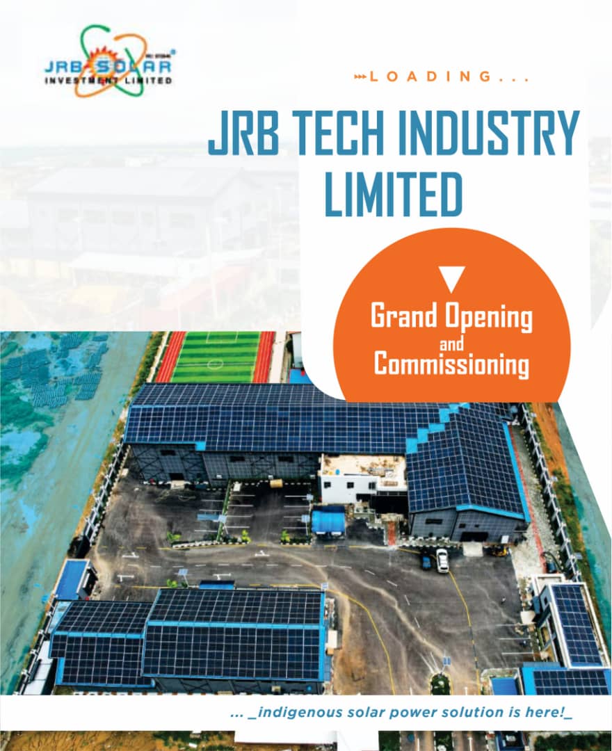 JRB Solar Investment Limited to Launch State-of-the-Art Factory for Local Solar Panel and Streetlight Assembly